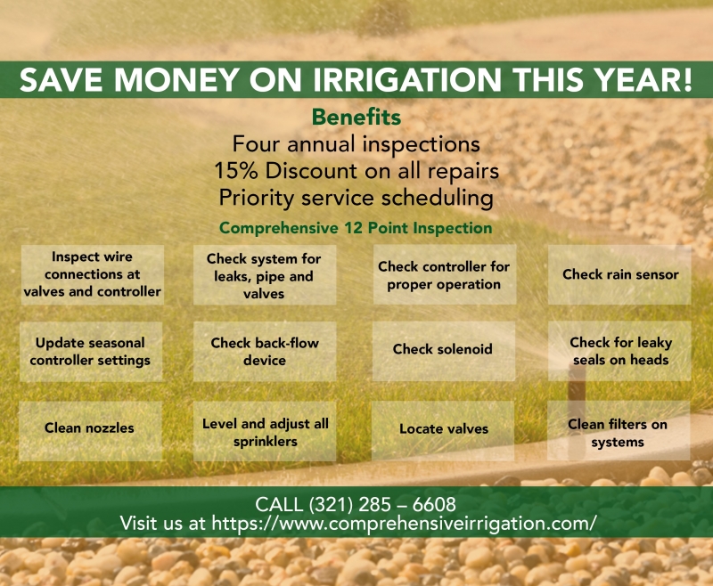 SAVE MONEY ON IRRIGATION THIS YEAR!