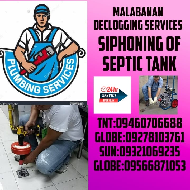 MALABANAN SIPHONING DECLOGGING MANUAL CLEANING