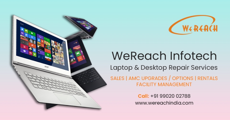 Laptop Service Center in Bangalore - WeReach Infotech