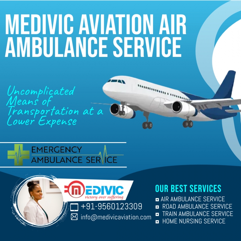 Obtain Air Ambulance Service in Bangalore via Medivic  
