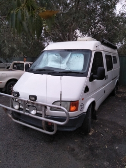 FORD TRANSIT LWB 1998 Camper VG 3 Door Van 4 CYL I4 8v OHV 2.5L Diesel TDI