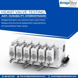 Heart Valve Testing – AWT, Durability, Hydrodynamic