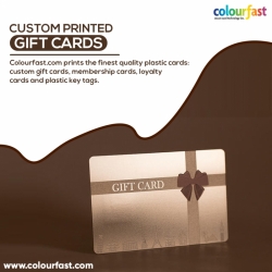 Custom Printed Gift Cards