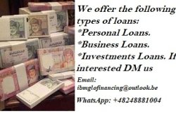 We are registered loan lender we offer fast and Legit loan 