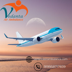 Vedanta Air Ambulance Service in Mumbai For Quick Transfer