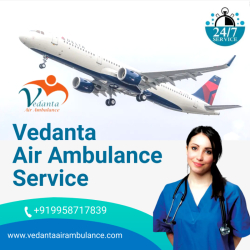 Select Life-saving Vedanta Air Ambulance Service in Chennai  