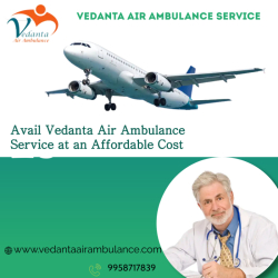 Get Comprehensive Vedanta Air Ambulance Service in Ranchi  