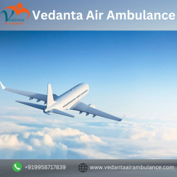Pick Vedanta Air Ambulance in Kolkata with the Latest Medical System