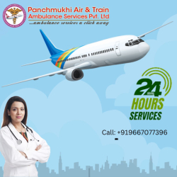 Panchmukhi Air Ambulance in Patna with Extraordinary Medical Facility
