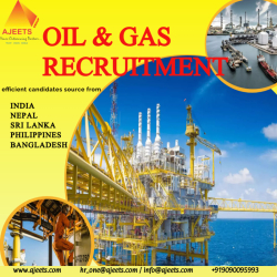 Looking for oil and gas recruitment services from India, Bangladesh