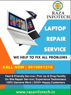 Raza Infotech : Laptop, computer repair and services.