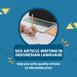 SEO Article Writing Service in Indonesian Language for Website