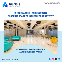 Premium Coworking Spaces for Rent in Bangalore - Aurbis