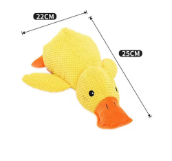 Yellow Duck Dog Toy For Sale