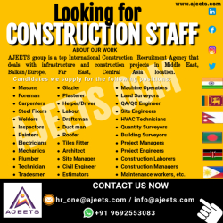 Best Construction Recruitment Consultants from India